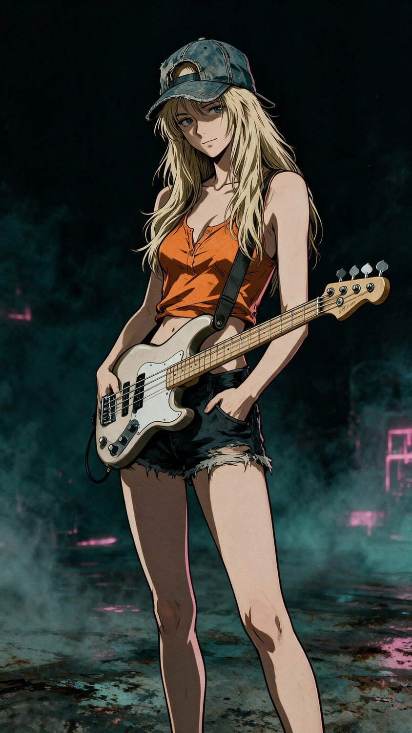 Doe-Dark-Retro-Anime-style